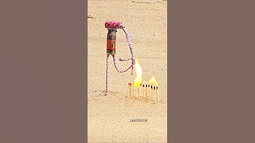 Matchstick Amazing Experiment 🔥💥 Diwali Creakers Testing #shorts  #short video