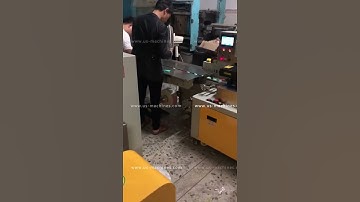 Empty bottle cap box manual loading feeding automatic pillow type bag packaging machine