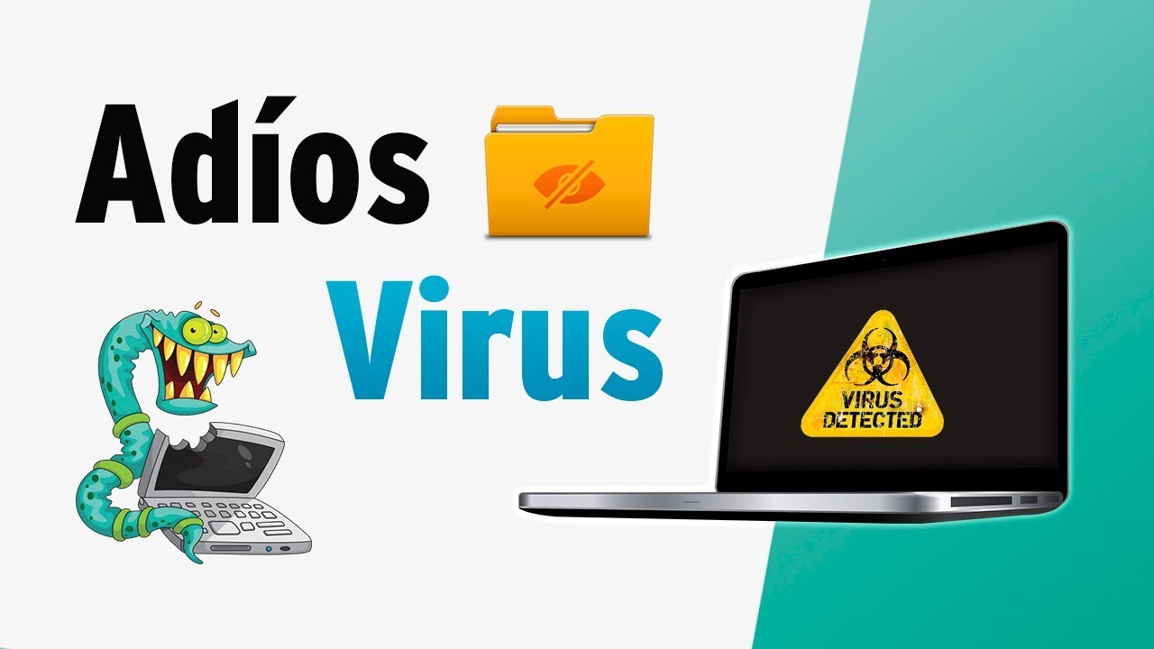 Cómo eliminar VIRUS que OCULTA CARPETAS en Windows - YouTube