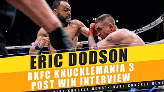 Eric Dodson's Detailed Account of His Victory Over Gene Perez at Knuckle Mania 3: Bare Knuckle News