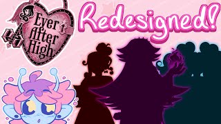 Ever After High redesigned! (Speed paint + commentary)