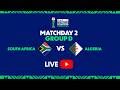 South Africa Vs Algeria U 17 Africa Cup Of Nations Final Game L Matchday 2 
