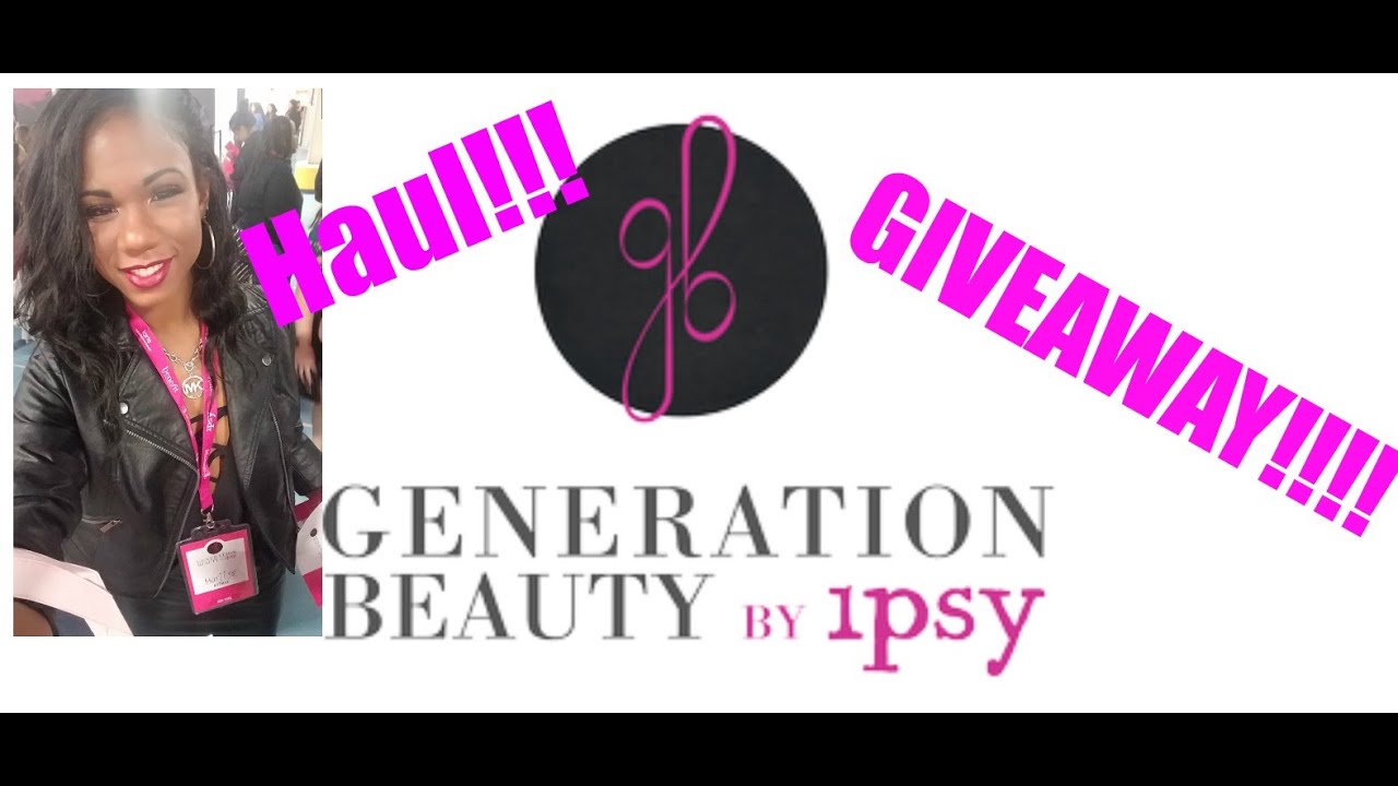Generation Beauty NYC 2016 Haul | GIVEAWAY!!! (CLOSED)