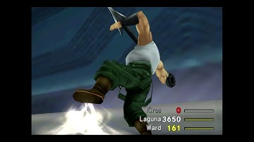 Final Fantasy 8 Laguna, Kiros, Ward Limit Break