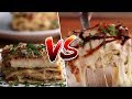 Chicken Alfredo Lasagna VS Chicken Caprese Lasagna- Buzzfeed Test #136