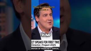 Project 2025 Trump know nothing about it