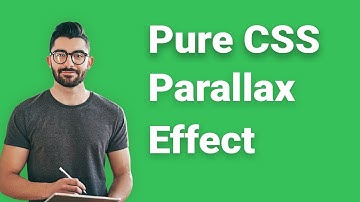 Pure CSS Parallax Effect [Urdu/Hindi]