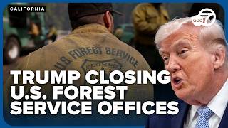 Trump administration closes several California Forest Service offices
