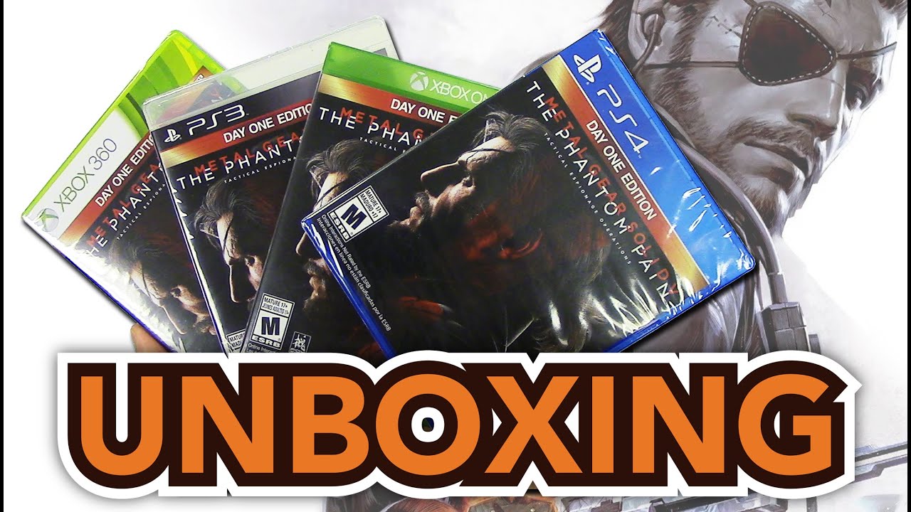 Metal Gear Solid V 5 The Phantom Pain Day One Edition Ps4 Ps3 Metal Gear Solid V 5 The Phantom Pain Day One Edition Ps4 Ps3