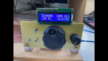 Simple SSB Rig: Part 2 - VFO, Arduino Code, Si5351 Calibration