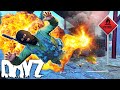 Gas Pump EXPLOSION TRAP! BAITING and BLOWING UP players! (DayZ)