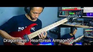 Dragonforce - Heartbreak Armageddon INTRO | Guitar cover by vande music _04 Jan 2023