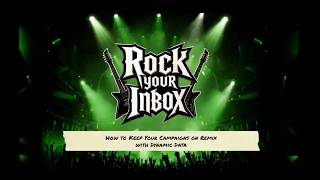 Rock Your Inbox: How to Keep Your Campaigns on Remix with Dynamic Data