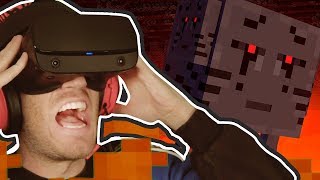 Minecraft VR is A NIGHTMARE!