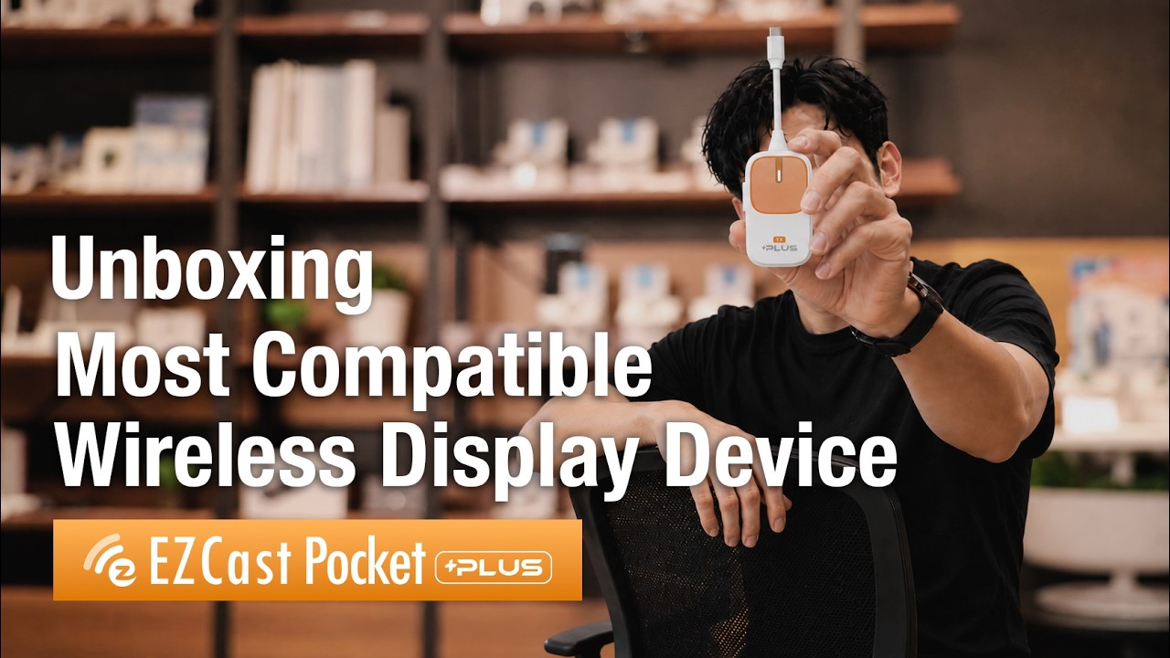 Unboxing EZCast Pocket Plus - The Future of Wireless Screen