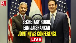 LIVE: Rubio & Jaishankar Joint Press Conference | India-US Trade, Defence Talks | QUAD Meeting
