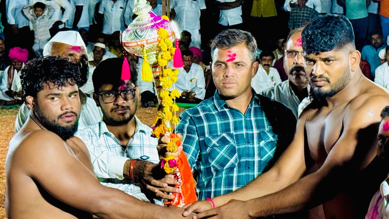 पै.शाहरूख खान Vs पै. विजय शिंदे(वारा) कुस्ती हत्तीज कुस्ती मैदान.!