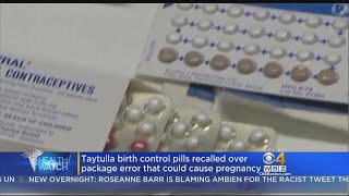Birth Control Pills Recalled; 'Unintended Pregnancy' Possible