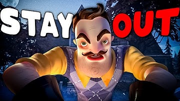 I GOT HIM STUCK... | Hello Neighbor 2 Demo