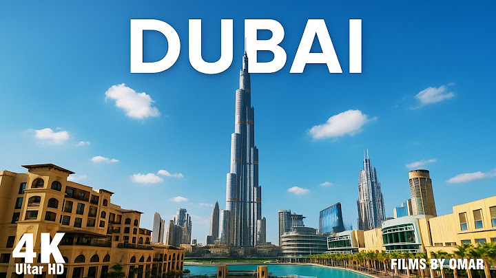 Dubai in 4K: Golden Deserts & Stunning City Views | Summer in the UAE