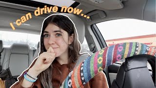 I GOT MY LICENSE (driving for the first time alone)