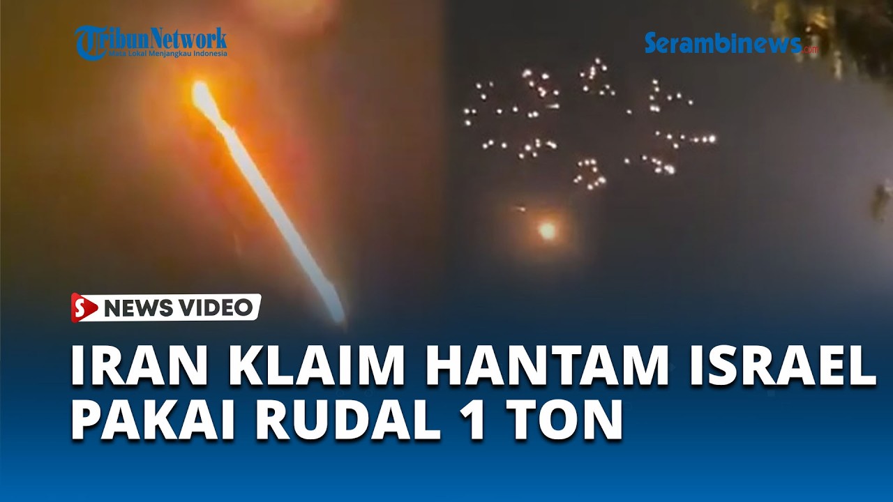 Operasi Janji Sejati 4, Rudal 1 Ton Iran Diklaim Hantam Israel