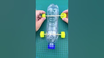 Bạn có thể làm ô tô chạy bằng chai nhựa chưa sử dụng#handcraft #handmade #craftdiy #fyp #diy #DIY