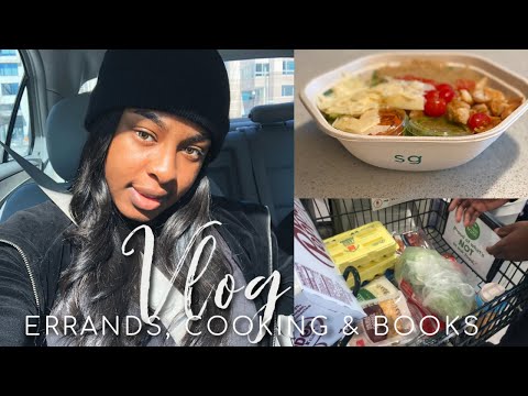 Errands, Sweetgreen, Books I'm Reading | VLOG