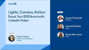 Lights, Camera, Action: Boost Your B2B Brand with LinkedIn Video