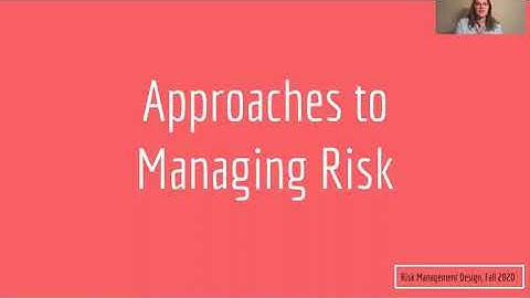 Module 2:  Risk Management