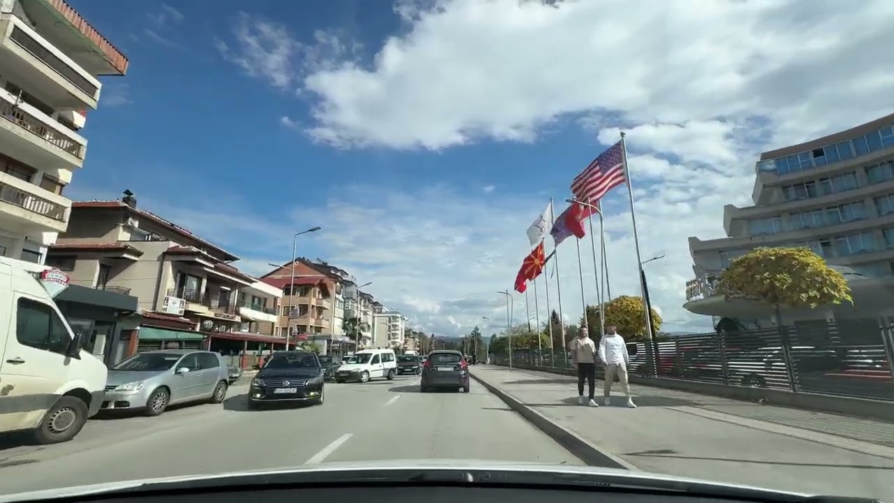 Driving in Struga