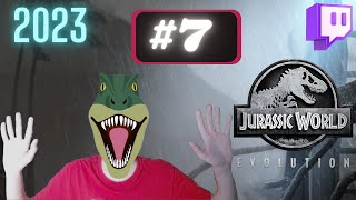 🦖🦕VELOCIRAPTOR BLUE! | Jurassic World Evolution #7 | RKnifeFox