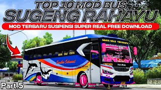 TOP 10 MOD BUS SUGENG RAHAYU Part.5 TERBARU SUSPENSI SUPER REAL FREE DOWNLOAD | MOD BUSSID screenshot 4