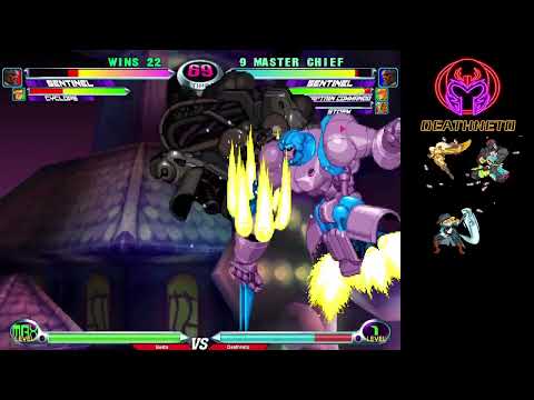 MvC2 Sentinel 60% vs Sentinel rocket punch combo to throw reset to throw mixup to rp ender 10/4/23