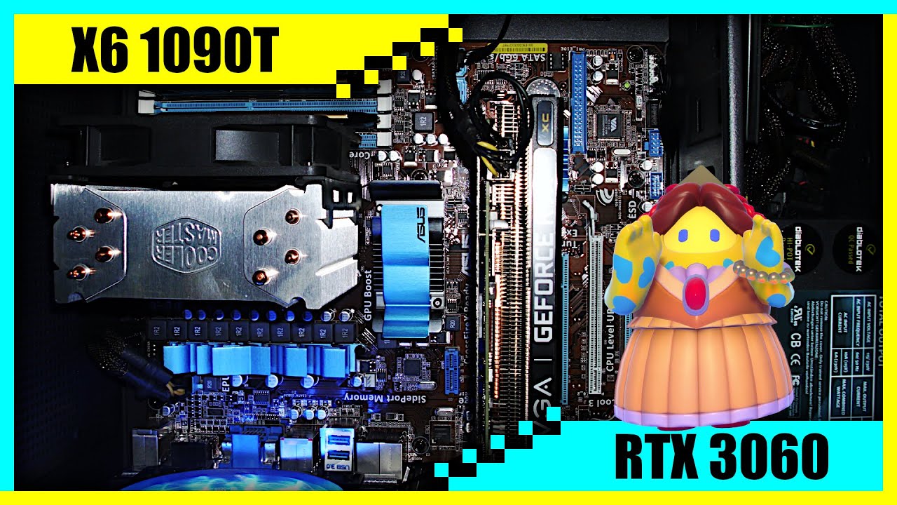 X6 1090T + RTX 3060 Gaming PC in 2022 | Tested in 7 Games