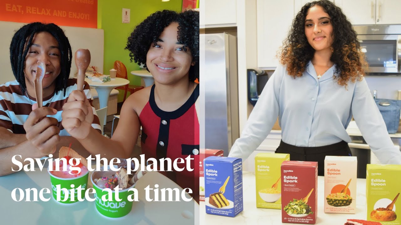 Saving the planet one bite at a time - YouTube