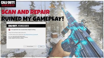 Call Of Duty Vanguard : Scan And Repairs Ruined My First Live Com !
