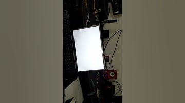 without LCD panel polarized sheet but Laptop is working level