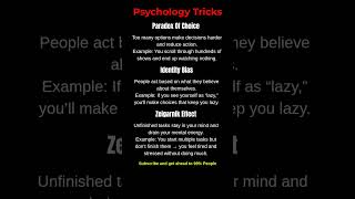 3 Psychology Effects That Are Quietly Ruining Your Focus#shorts#ytshorts #psychology#psycholgyfacts