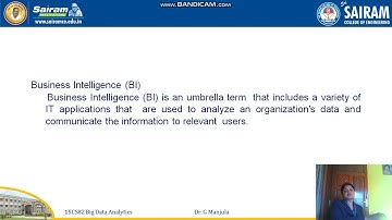 Lecturevideo 15CS82 Module3 BDMI Dr G Manjula 1of10