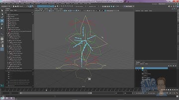 Audrey II - Maya Project Tutorial - Part 17 - Leaf Controllers & MEL Script