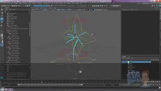 Audrey II - Maya Project Tutorial - Part 17 - Leaf Controllers & MEL Script