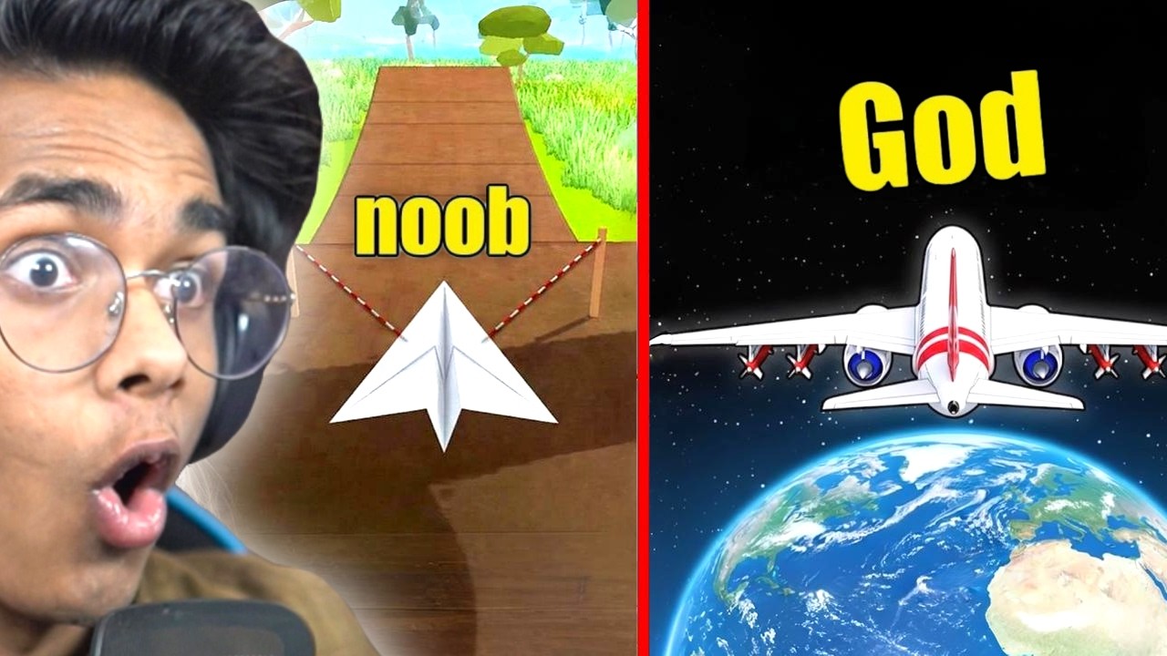 I Upgraded MY PAPER PLANE 1000 Times TOO FAR!