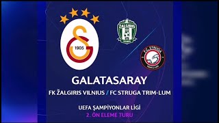 Uefa Şampi̇yonlar Li̇gi̇ 2 Ön Eleme Turu Galatasarayin Raki̇pleri̇ni̇ Taniyalim Fk Zalgi̇ri̇s Struga