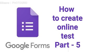 Google Forms-Quiz- Use for online exam- Part-5/5 (Marathi)