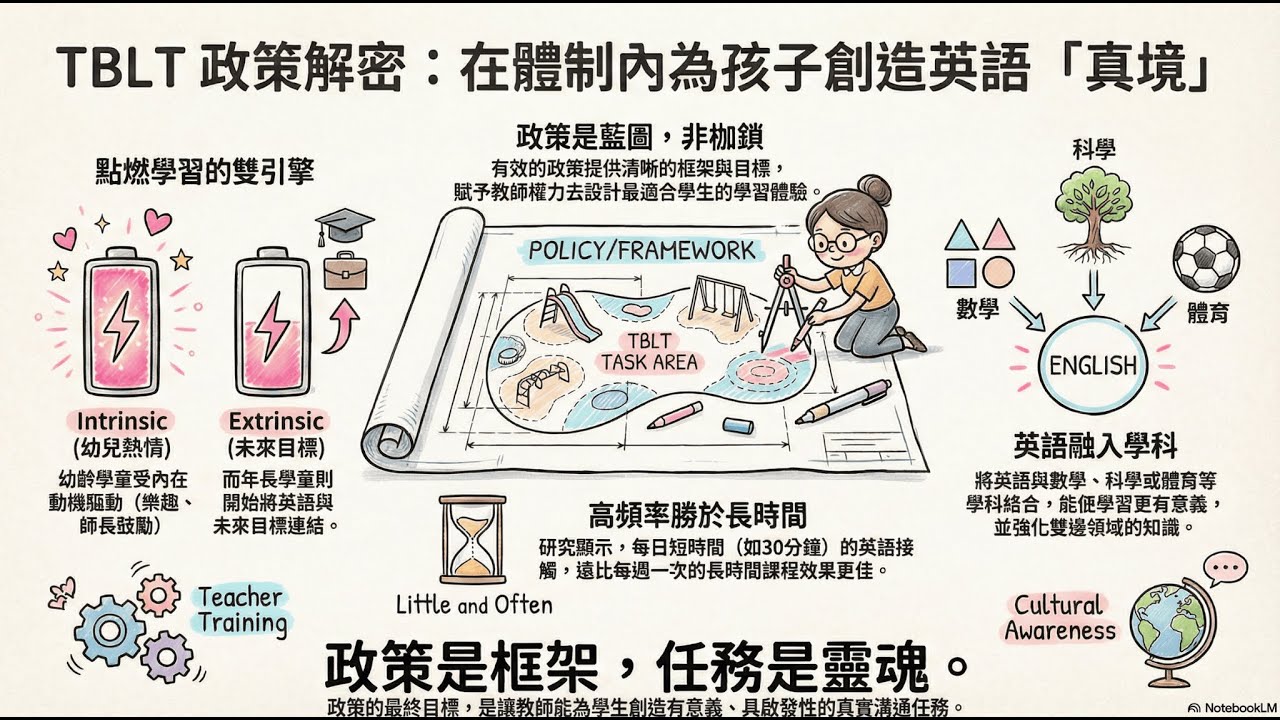 小孩子需要的英文教學 TBLT 第4課：TBLT生存指南：打造真實語言環境