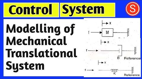 Modelling of mechanical translational system