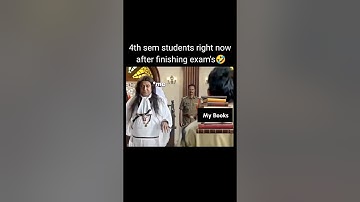 4th sem vtu students right now after finishing exam