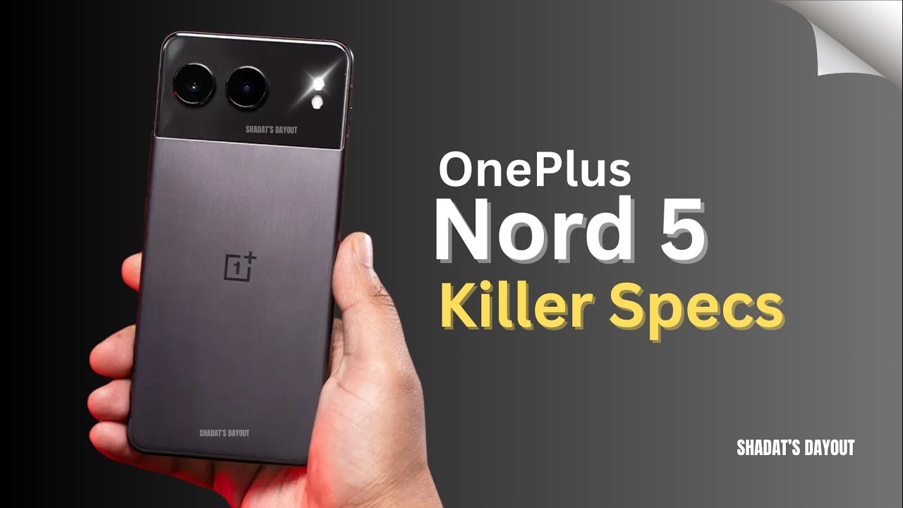 OnePlus Nord 5 Official First Look - IT's finally HERE - YouTube