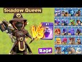 *New* SHADOW QUEEN vs Raged Troops - Clash of Clans | Skin Review